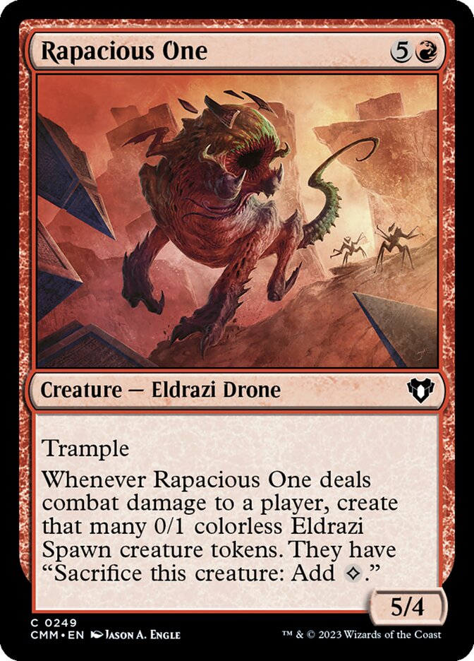 Rapacious One 249 (Commander Masters)  | Chromatic Games