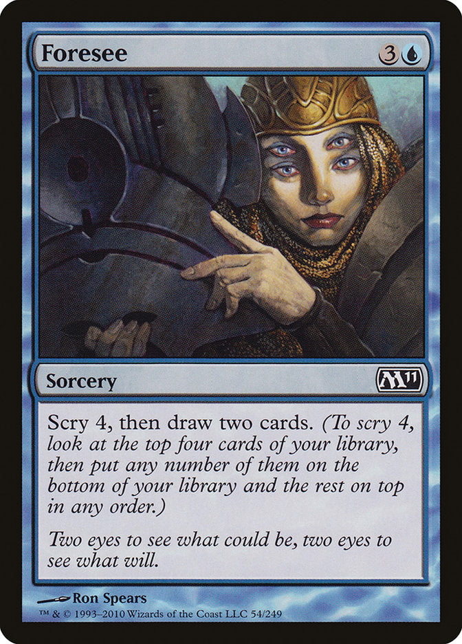 Foresee 54/249 (Magic 2011 (M11))  | Chromatic Games