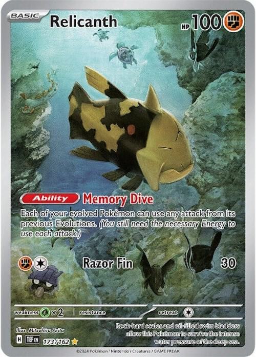 Relicanth 173/162 (SV05: Temporal Forces)  - Holofoil | Chromatic Games