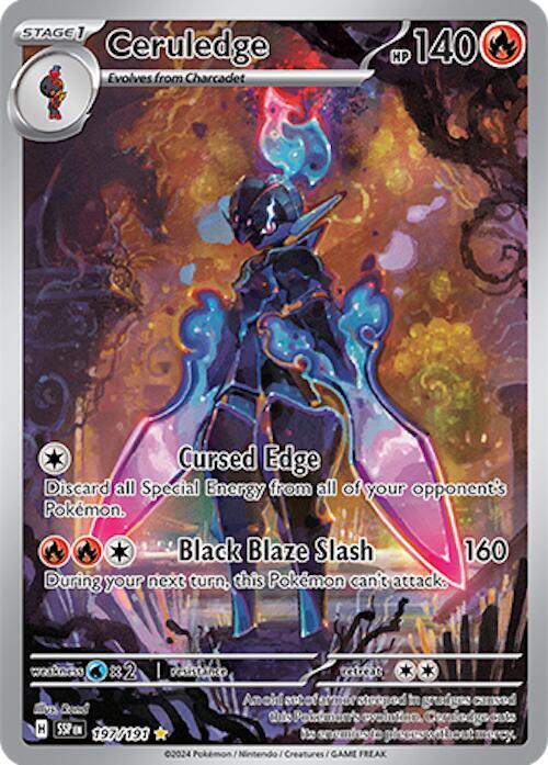 Ceruledge 197/191 (SV08: Surging Sparks)  - Holofoil | Chromatic Games