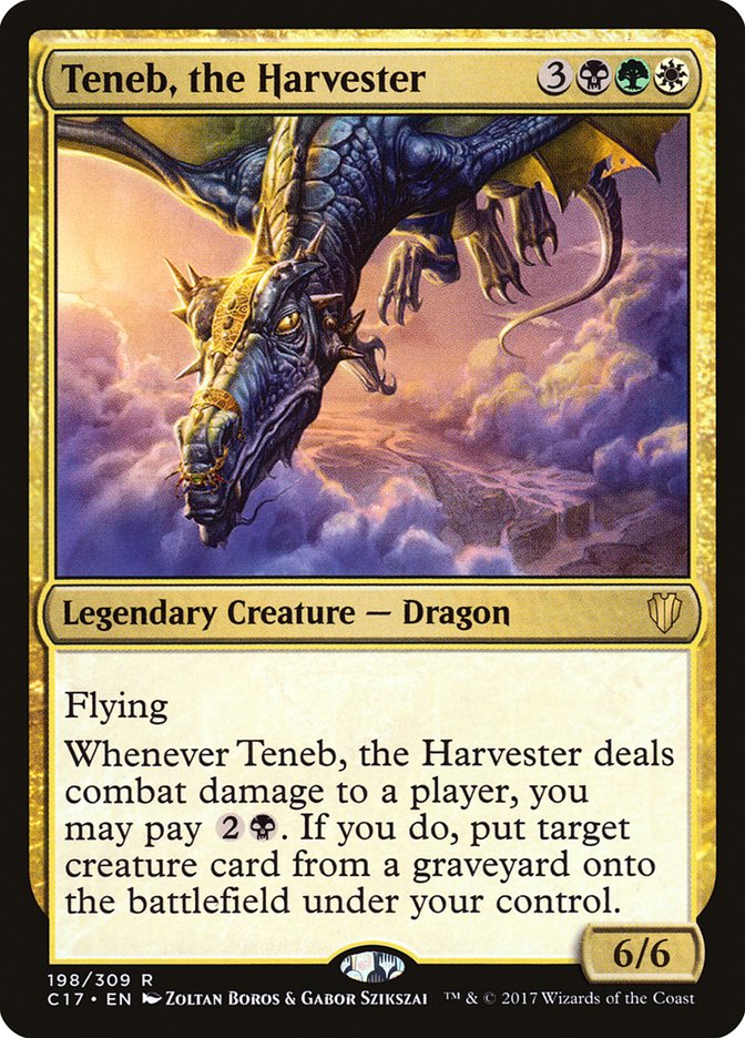 Teneb, the Harvester 198/309 (Commander 2017)  | Chromatic Games
