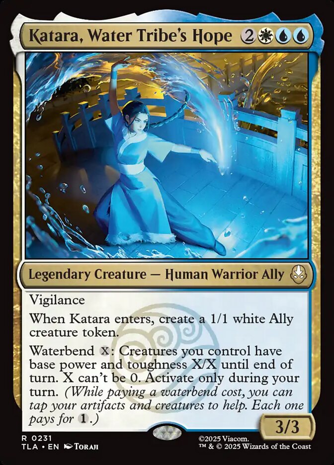 Katara, Water Tribe's Hope 231 (Avatar: The Last Airbender)  - Foil | Chromatic Games