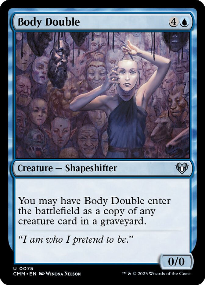 Body Double 75/451 (Commander Masters)  | Chromatic Games