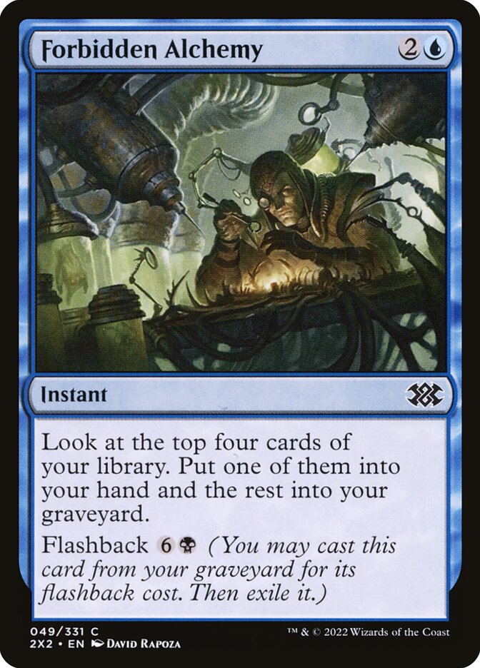 Forbidden Alchemy 49/331 (Double Masters 2022)  - Foil | Chromatic Games