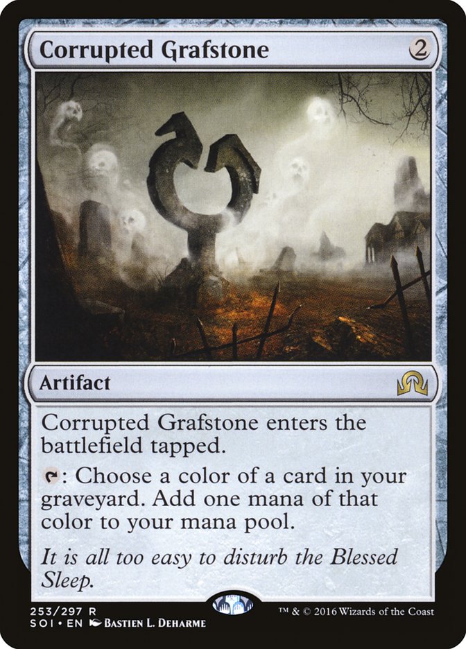 Corrupted Grafstone 253/297 (Shadows over Innistrad)  | Chromatic Games