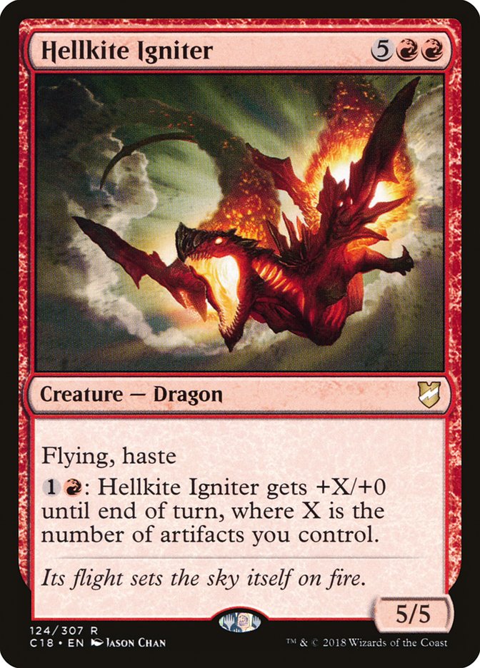 Hellkite Igniter 124/307 (Commander 2018)  | Chromatic Games