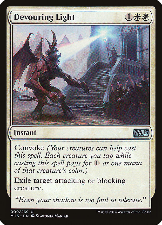 Devouring Light 9/269 (Magic 2015 (M15))  | Chromatic Games