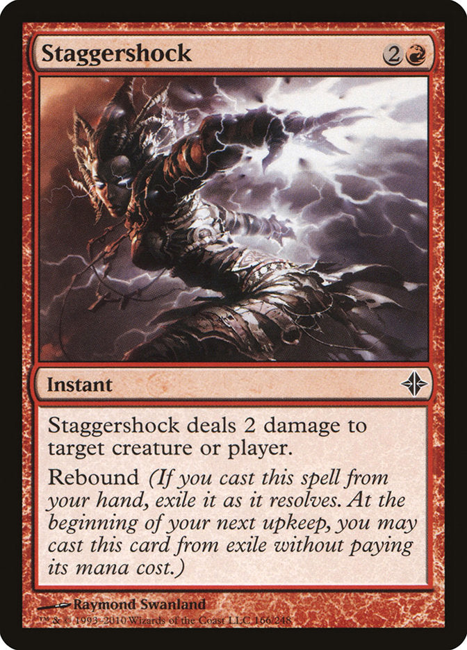 Staggershock 166/248 (Rise of the Eldrazi)  | Chromatic Games