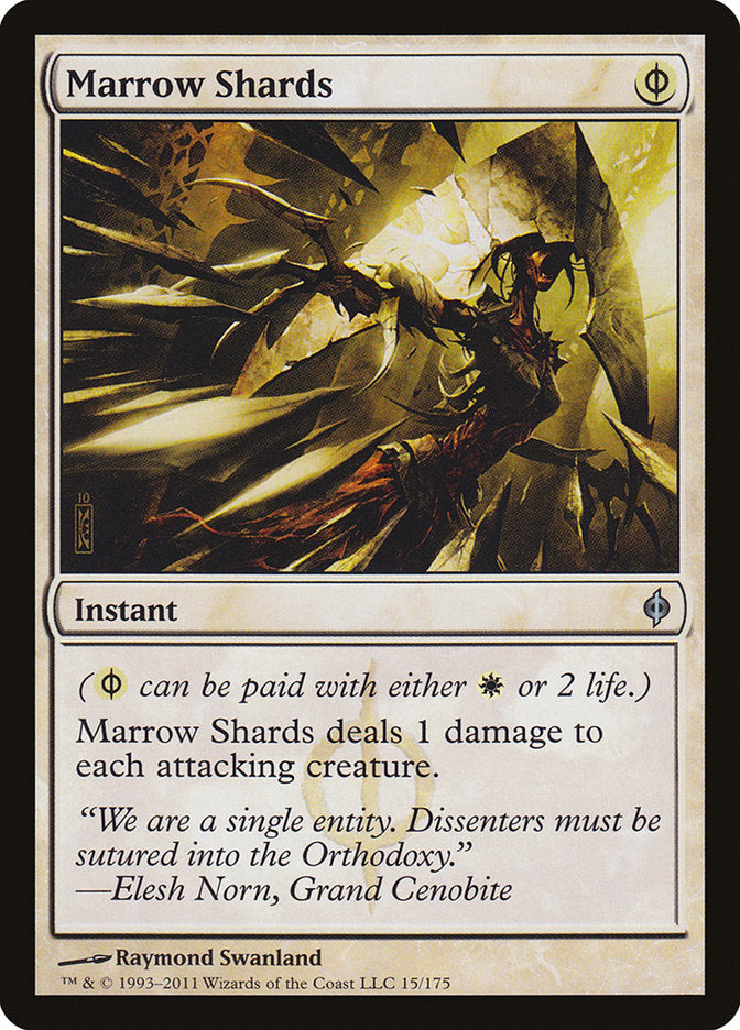 Marrow Shards 15/175 (New Phyrexia)  | Chromatic Games