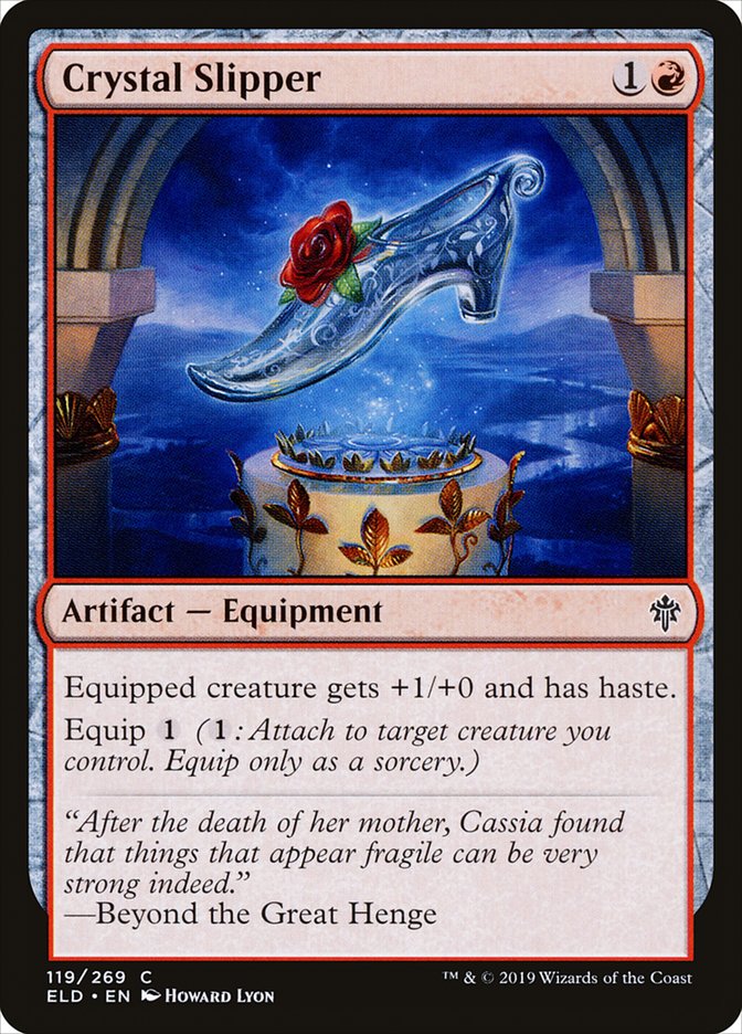 Crystal Slipper 119/269 (Throne of Eldraine)  - Foil | Chromatic Games
