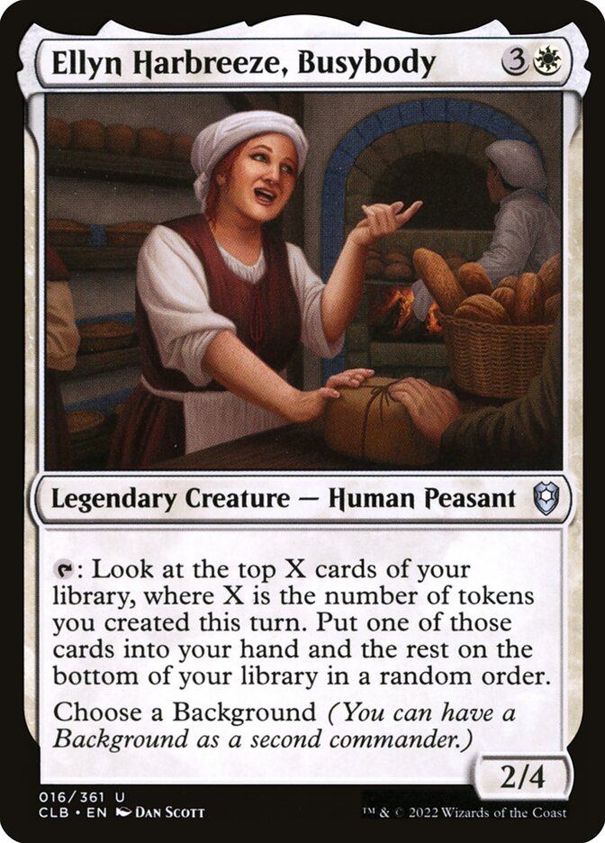 Ellyn Harbreeze, Busybody 16 (Commander Legends: Battle for Baldur's Gate)  - Foil | Chromatic Games