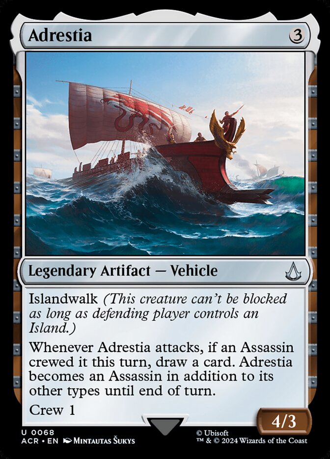 Adrestia 68/110 (Universes Beyond: Assassin's Creed)  - Foil | Chromatic Games