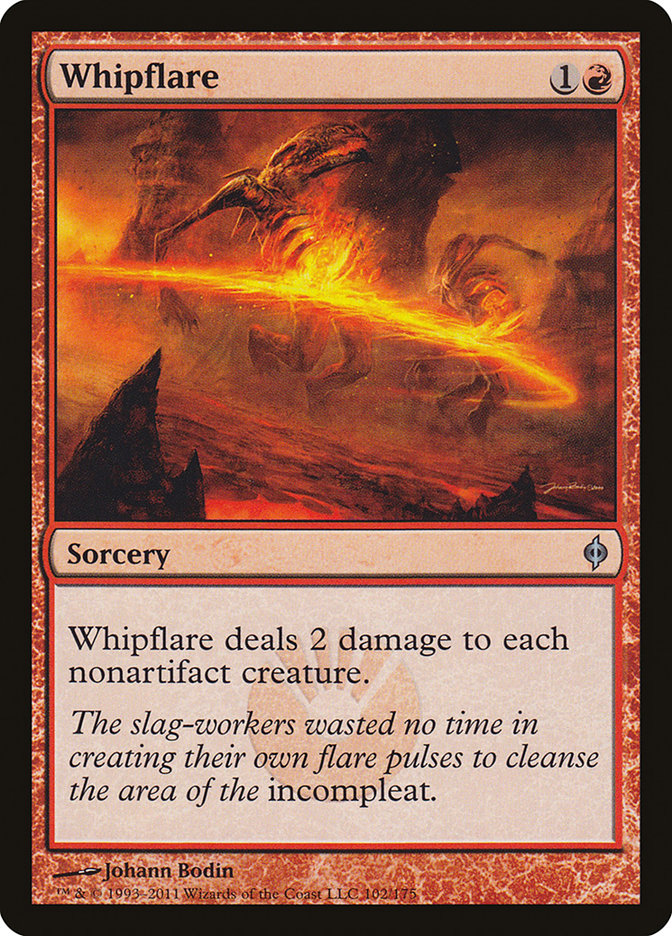 Whipflare 102/175 (New Phyrexia)  | Chromatic Games
