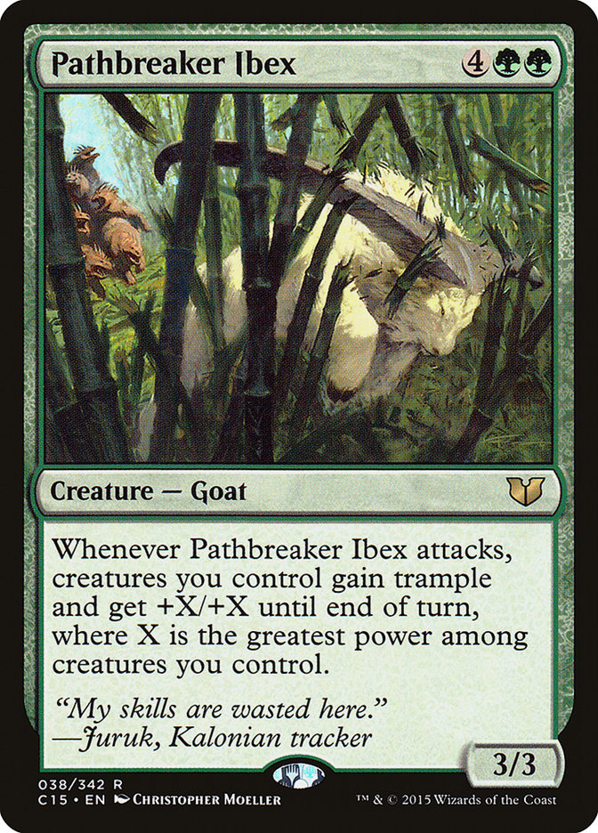 Pathbreaker Ibex 38/342 (Commander 2015)  | Chromatic Games