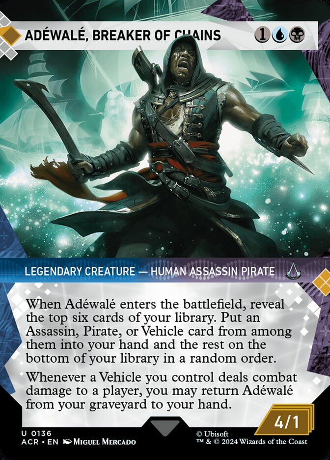 Adéwalé, Breaker of Chains 136 (Universes Beyond: Assassin's Creed)  | Chromatic Games