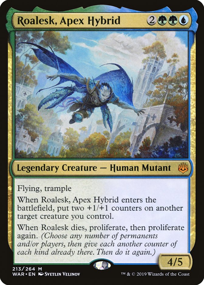 Roalesk, Apex Hybrid 213/264 (War of the Spark)  | Chromatic Games