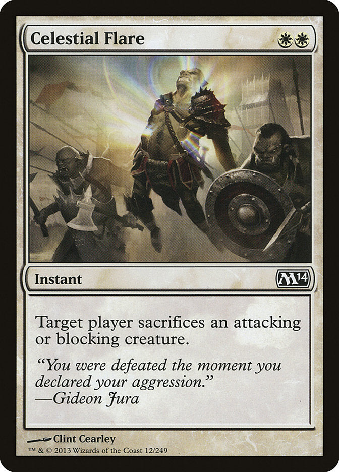 Celestial Flare 12/249 (Magic 2014 (M14))  | Chromatic Games