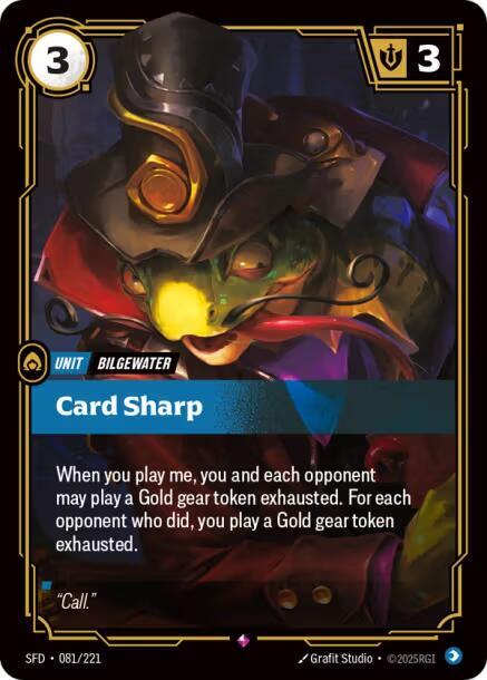 Card Sharp 81/221 (Spiritforged)  - Foil | Chromatic Games