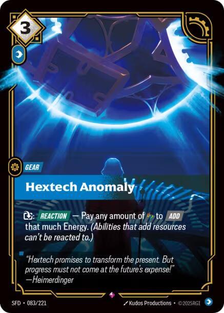 Hextech Anomaly 83/221 (Spiritforged)  - Foil | Chromatic Games