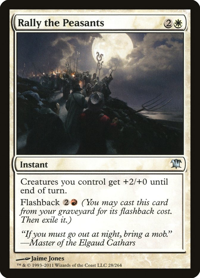 Rally the Peasants 28/264 (Innistrad)  | Chromatic Games