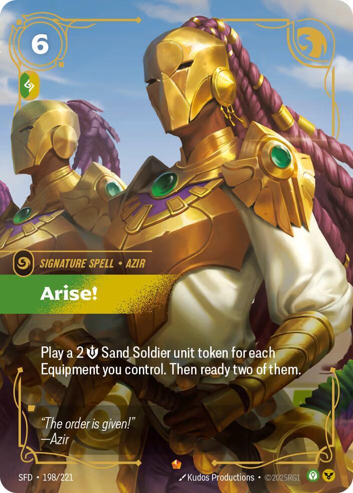 Arise 198/221 (Spiritforged)  - Foil | Chromatic Games