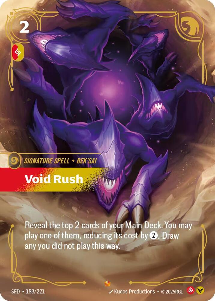 Void Rush 188/221 (Spiritforged)  - Foil | Chromatic Games