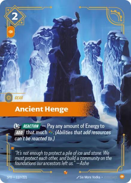 Ancient Henge 117/221 (Spiritforged)  - Foil | Chromatic Games