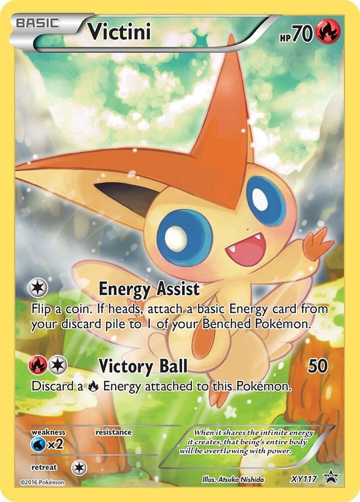Victini XY117 (XY Promos)  - Holofoil | Chromatic Games