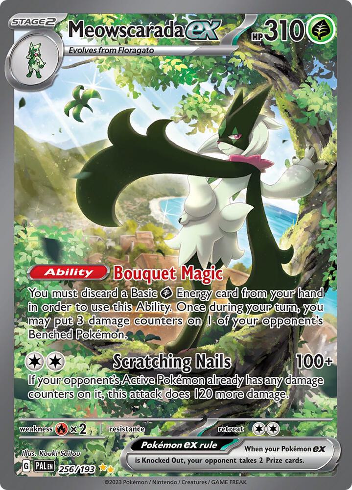 Meowscarada ex 256/193 (SV02: Paldea Evolved)  - Holofoil | Chromatic Games