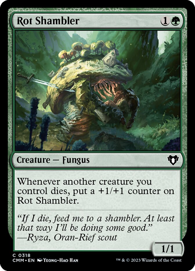 Rot Shambler 318/451 (Commander Masters)  | Chromatic Games