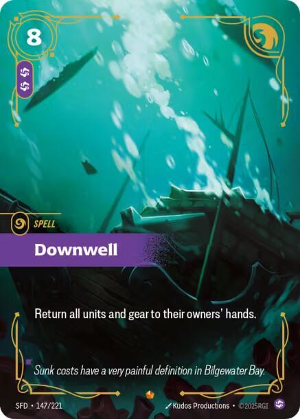 Downwell 147/221 (Spiritforged)  - Foil | Chromatic Games