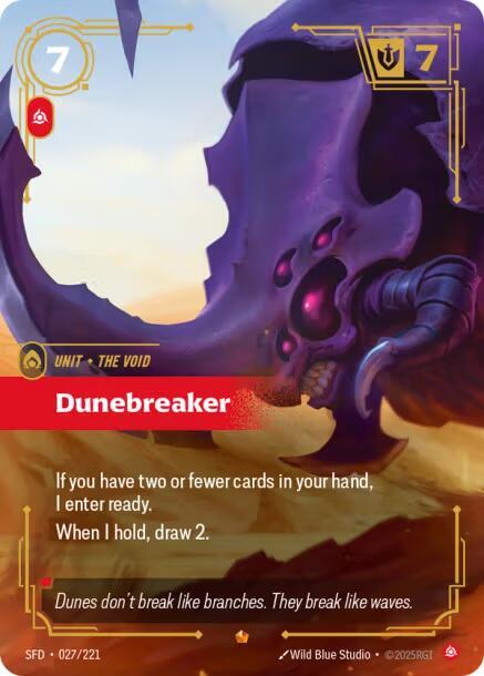 Dunebreaker 27/221 (Spiritforged)  - Foil | Chromatic Games