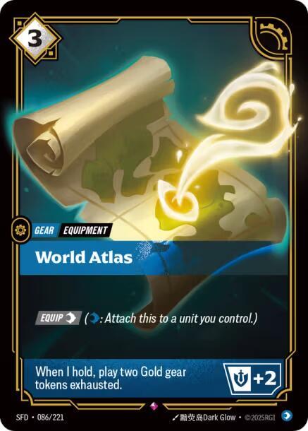 World Atlas 86/221 (Spiritforged)  - Foil | Chromatic Games