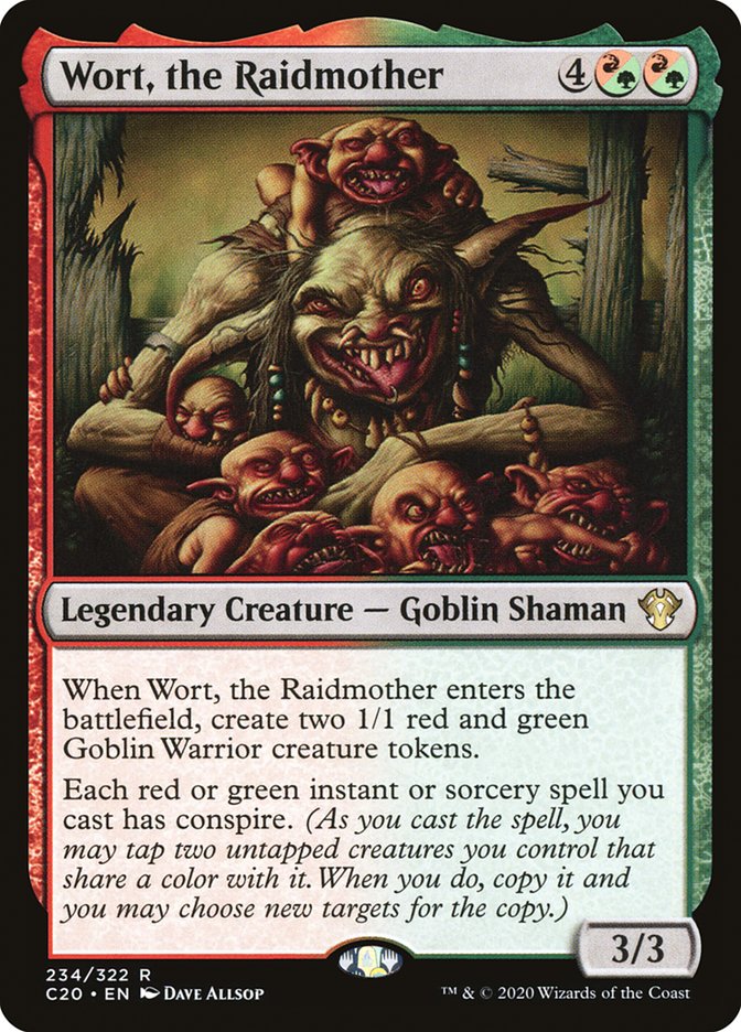 Wort, the Raidmother 234/322 (Commander 2020)  | Chromatic Games