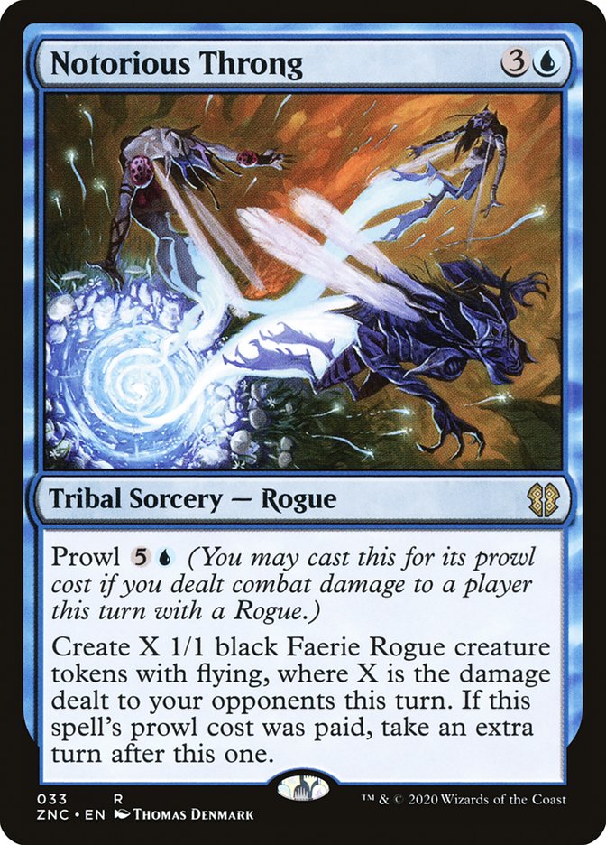 Notorious Throng 33 (Commander: Zendikar Rising)  | Chromatic Games