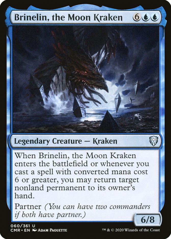 Brinelin, the Moon Kraken 60 (Commander Legends)  - Foil | Chromatic Games