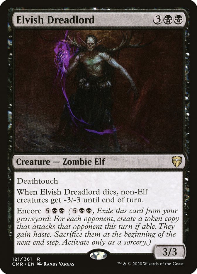 Elvish Dreadlord 121 (Commander Legends)  - Foil | Chromatic Games