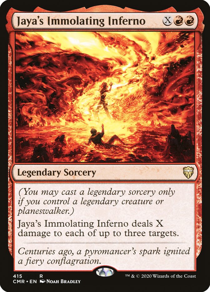 Jaya's Immolating Inferno 415 (Commander Legends)  | Chromatic Games