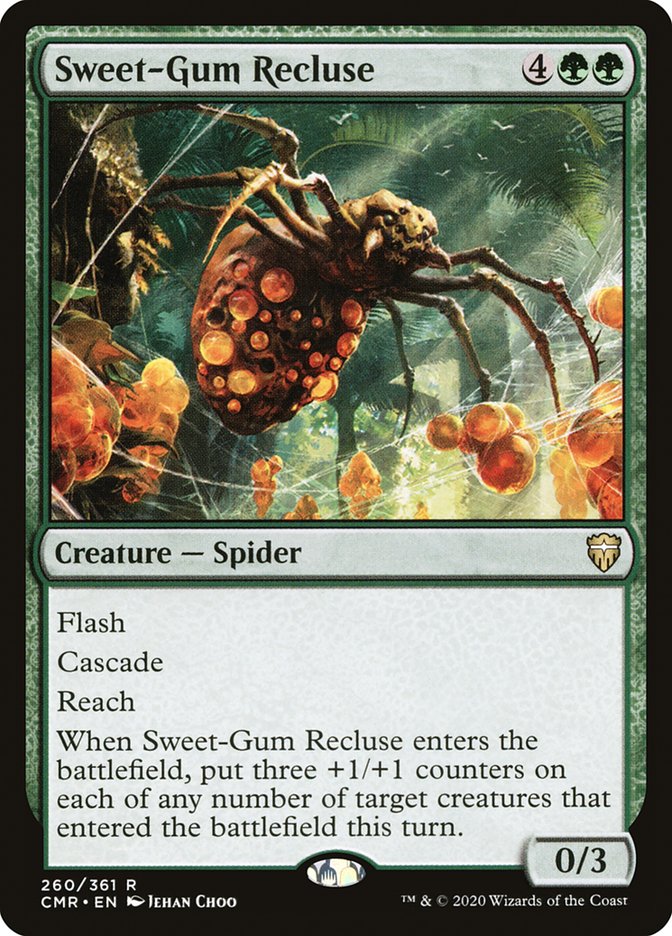 Sweet-Gum Recluse 260 (Commander Legends)  | Chromatic Games