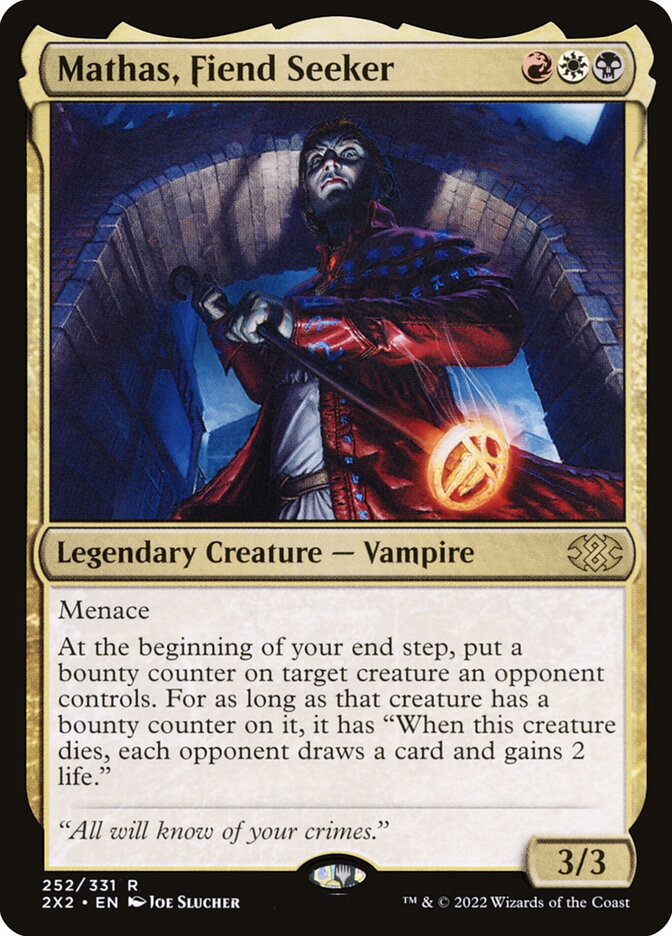 Mathas, Fiend Seeker 252/331 (Double Masters 2022)  | Chromatic Games