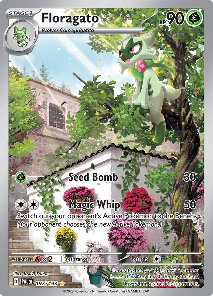 Floragato 197/193 (SV02: Paldea Evolved)  - Holofoil | Chromatic Games