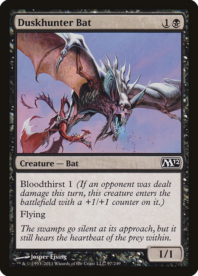 Duskhunter Bat 97/249 (Magic 2012 (M12))  | Chromatic Games