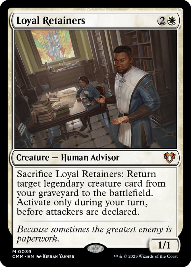 Loyal Retainers 39/451 (Commander Masters)  | Chromatic Games