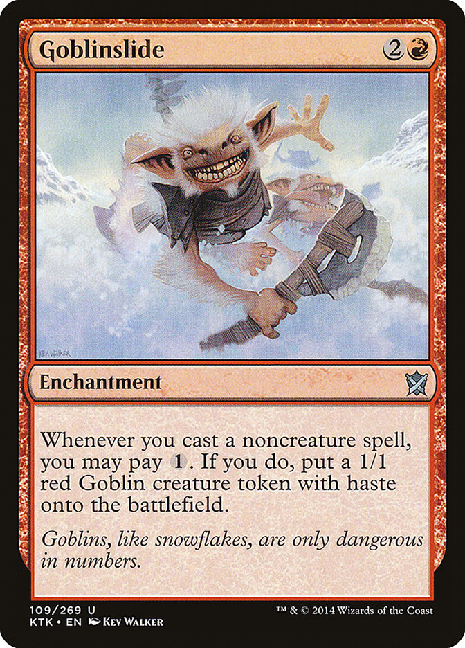 Goblinslide 109/269 (Khans of Tarkir)  | Chromatic Games