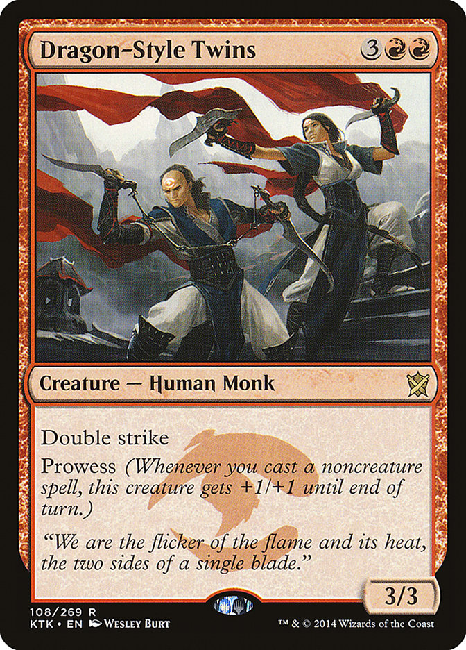 Dragon-Style Twins 108 (Khans of Tarkir)  | Chromatic Games