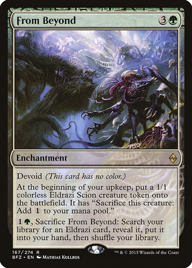 From Beyond 167/274 (Battle for Zendikar)  | Chromatic Games