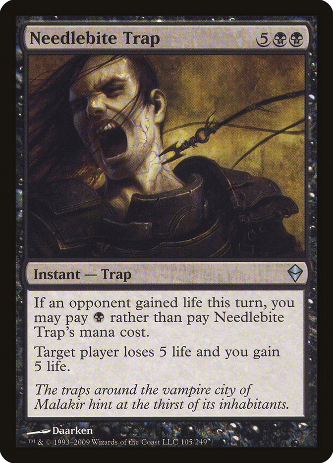 Needlebite Trap 105/249 (Zendikar)  | Chromatic Games