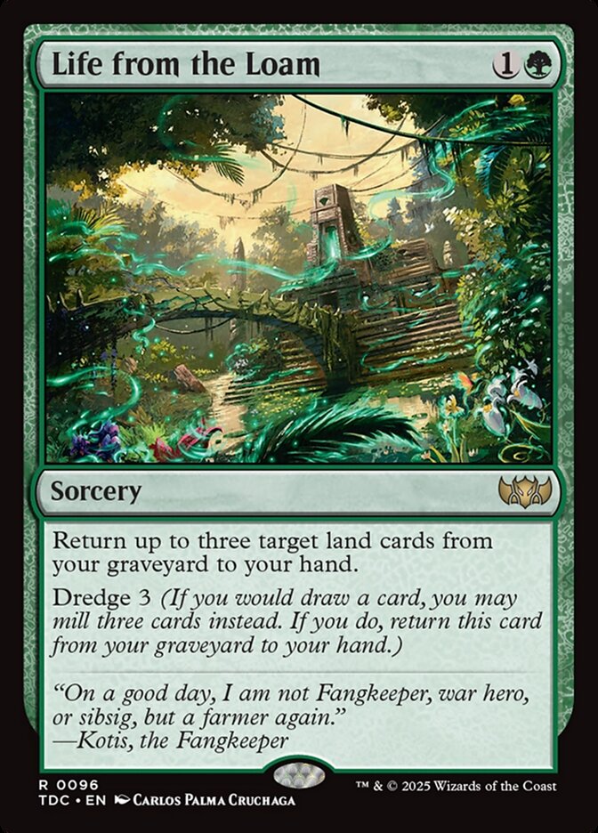 Life from the Loam 96 (Commander: Tarkir: Dragonstorm)  | Chromatic Games