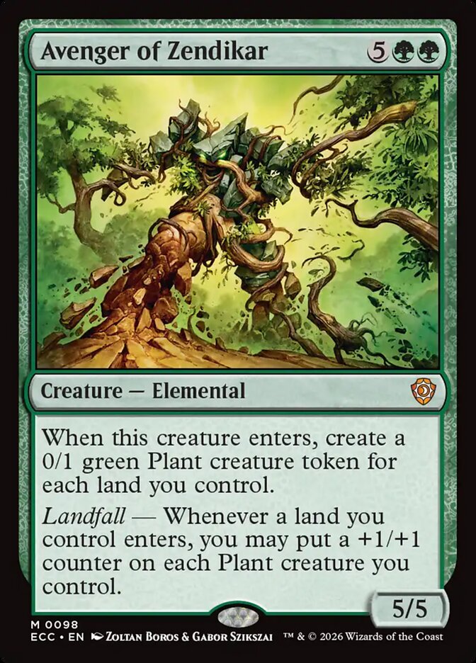 Avenger of Zendikar 98 (Commander: Lorwyn Eclipsed)  | Chromatic Games