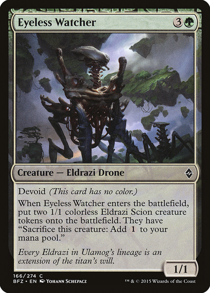 Eyeless Watcher 166/274 (Battle for Zendikar)  | Chromatic Games